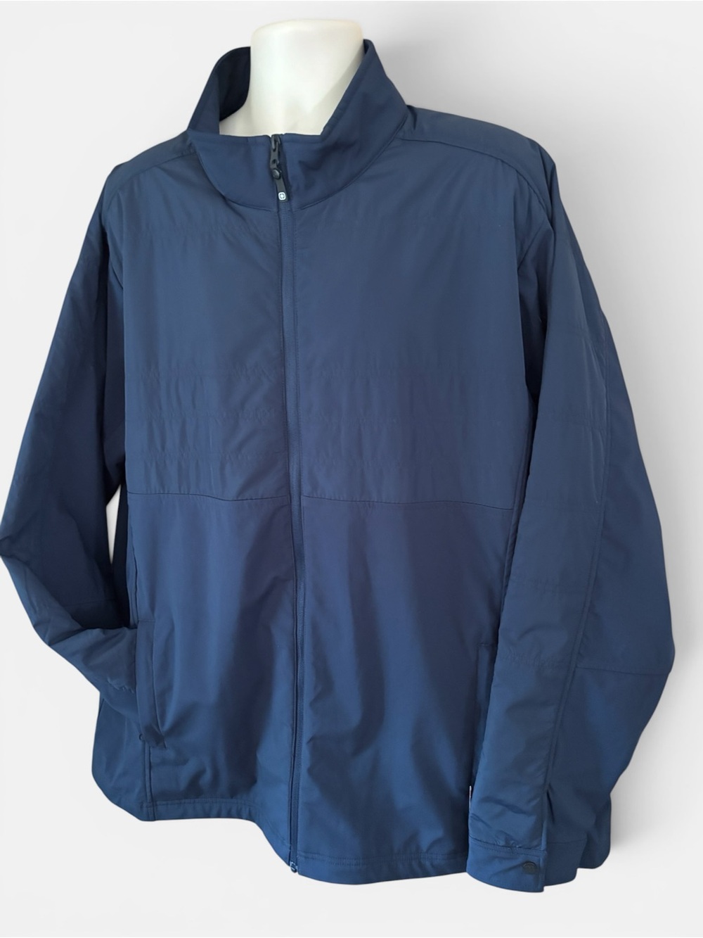 Ogio Endurance Big Men’s Navy Blue Zip Up Soft Shell Performance Jacket Mens 4X